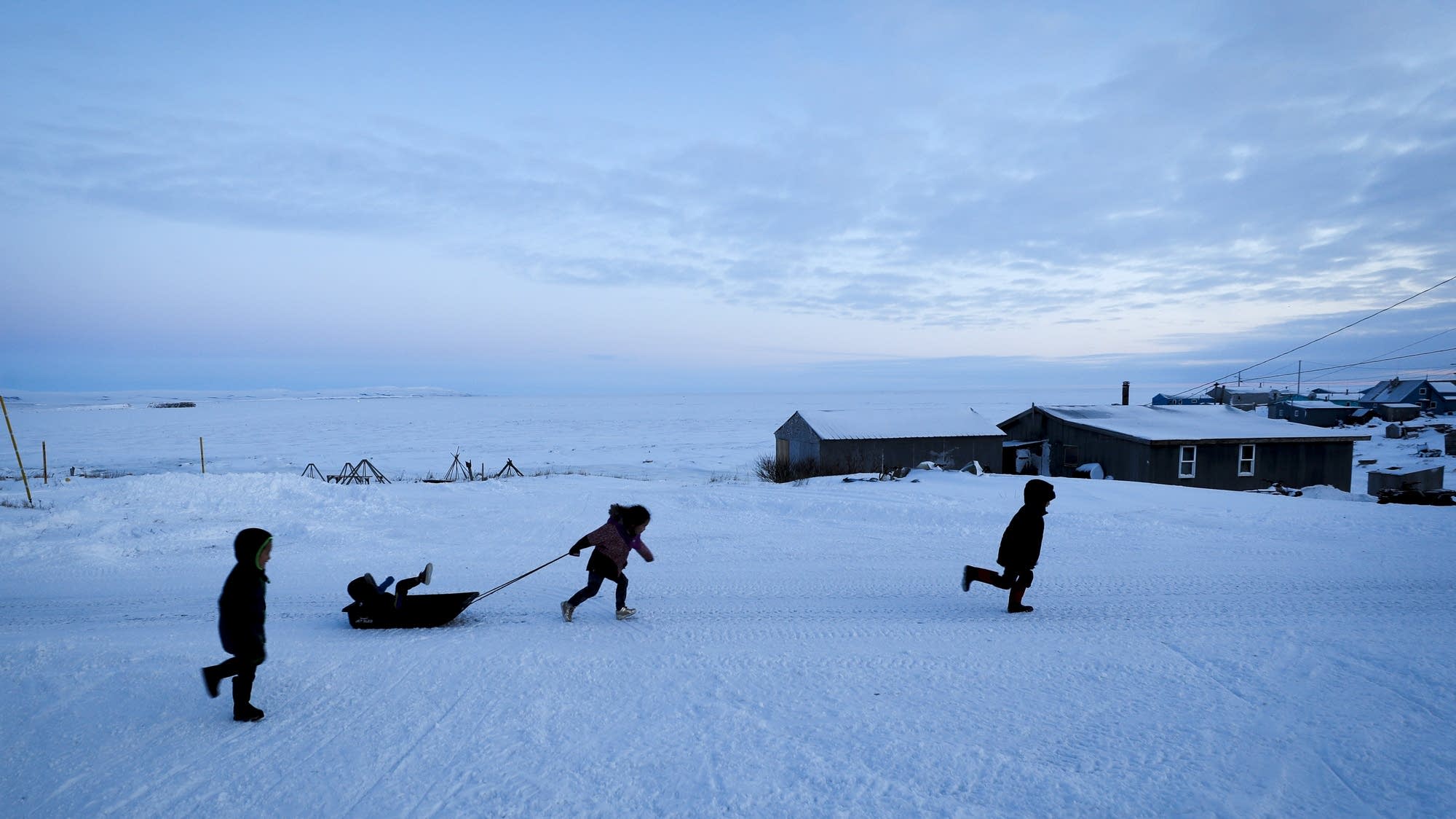 On the edge of America, census begins in a tiny Alaska town | MPR News