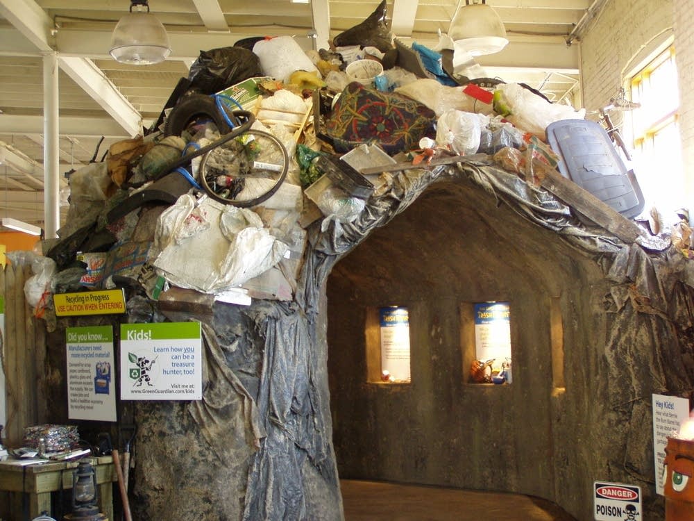 Trash mountain