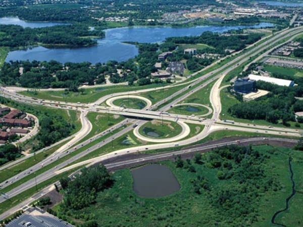 The current 169/I-494 Interchange