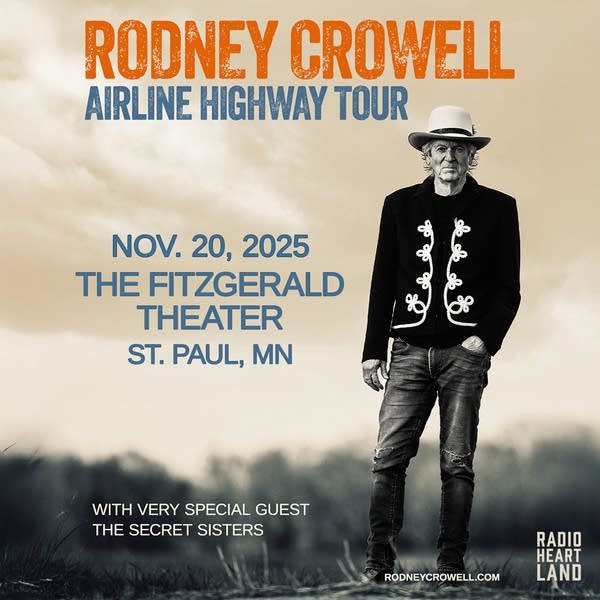 Radio Heartland presents Rodney Crowell