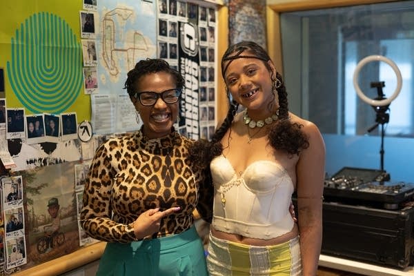 sanni brown and xina posing for a photo