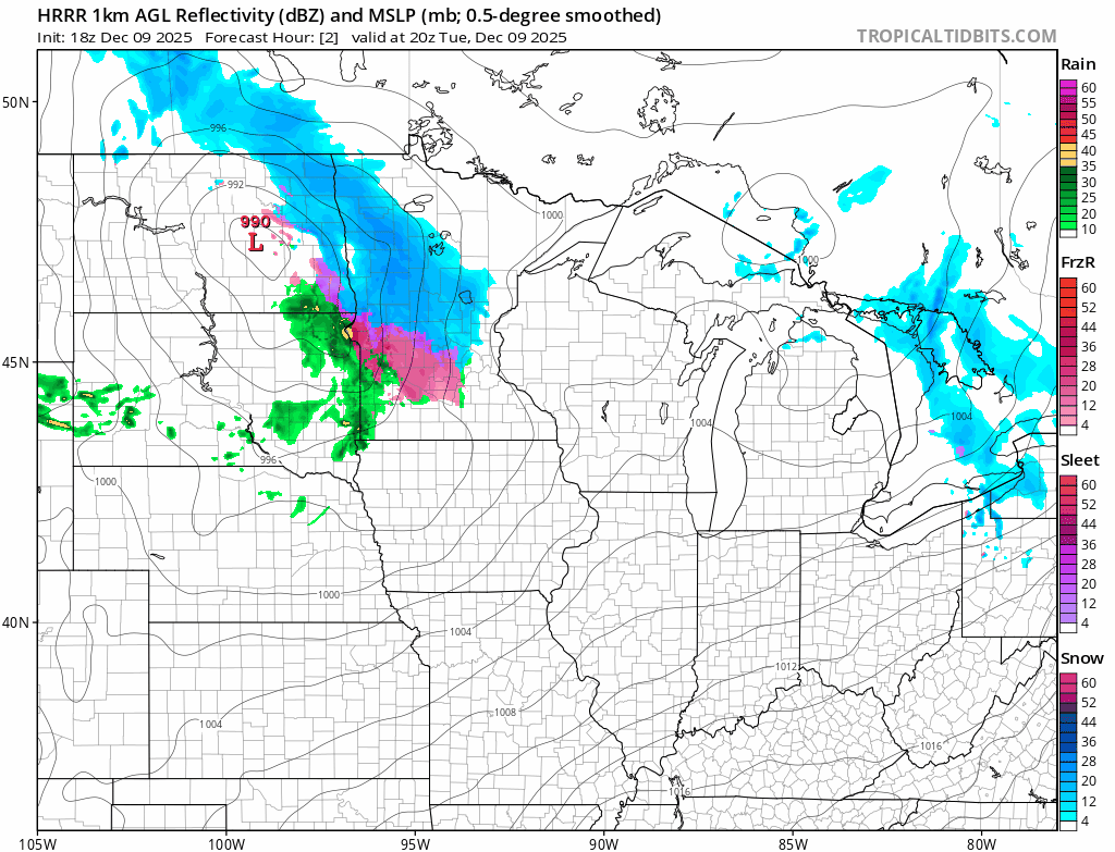 NOAA HRRR model