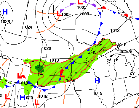 Significant cold front swinging through Minnesota Friday