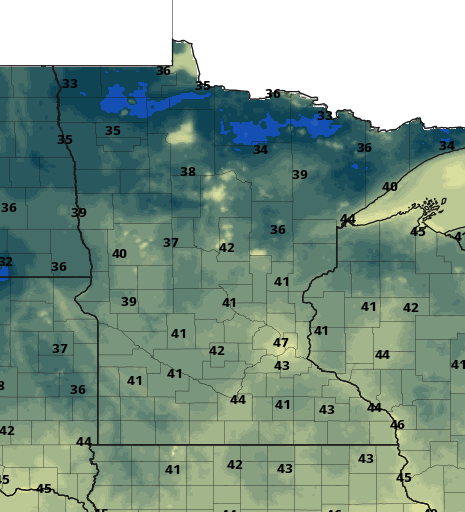 lows THU 7pm