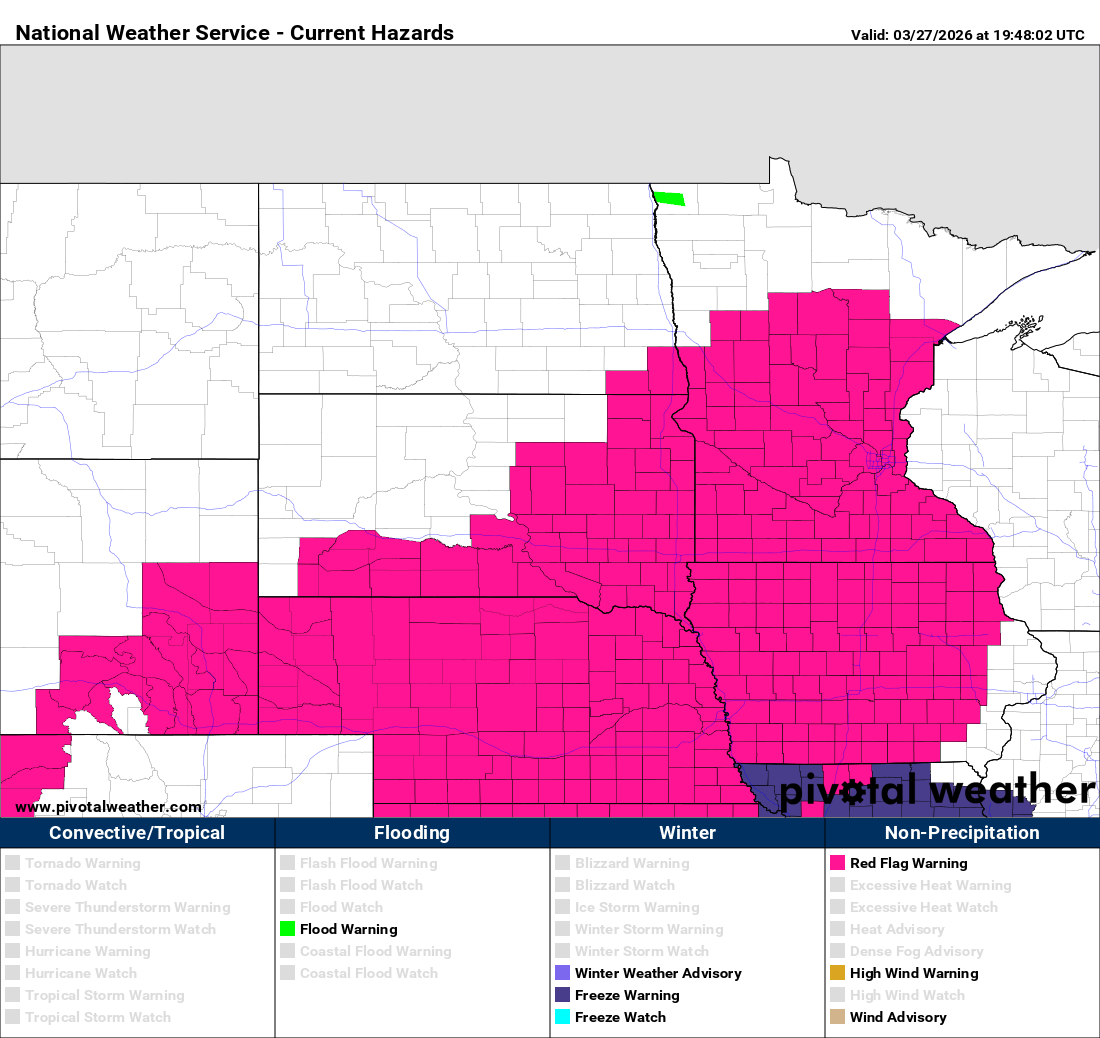 Red flag warning