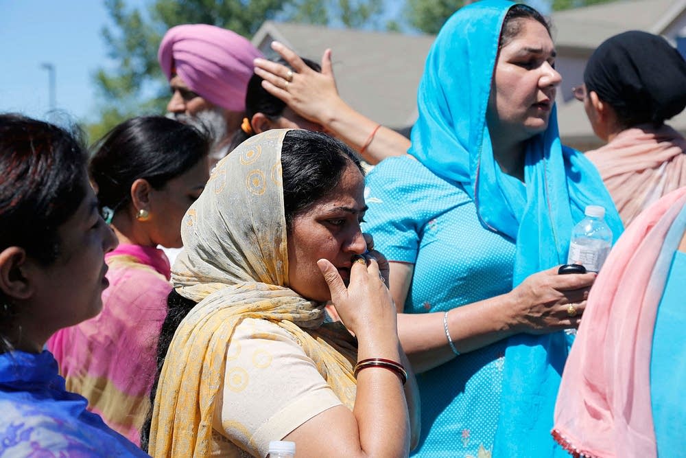 Bystanders at Sikh Temple