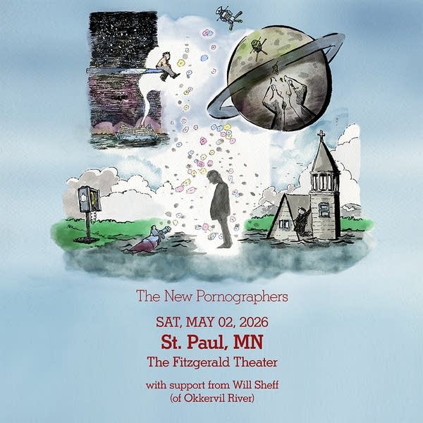 The New Pornographers 2026 Tour Admat