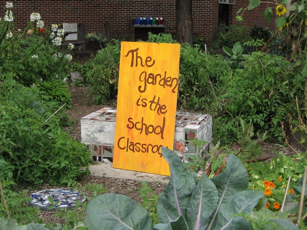 The garden is the school classroom