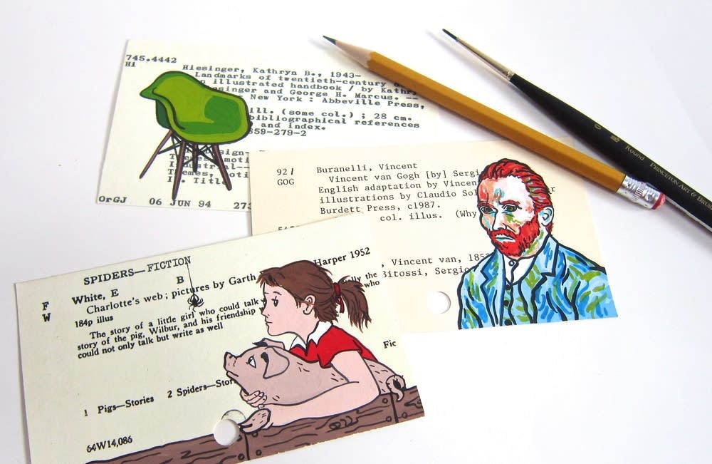 Remember card catalogs? MPR News