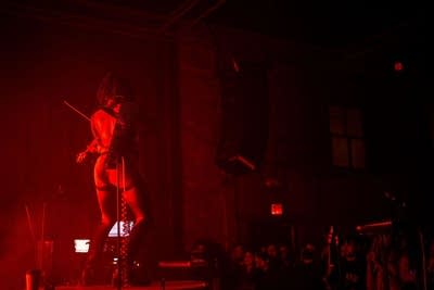 sudan archives performing on stage