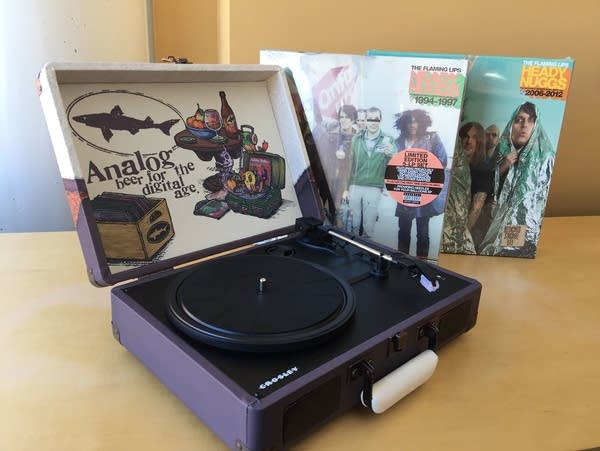 Enter to win a Dogfish Head turntable and two Flaming Lips LP box sets.