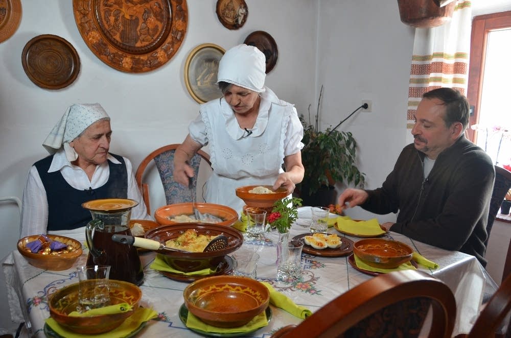 Heartland chef Lenny Russo in Slovenia