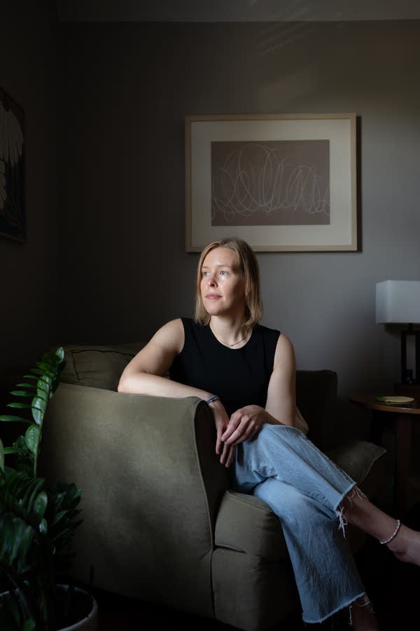 A woman poses for a photo