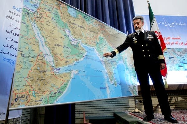 Iran's Navy Commander Admiral Habibollah