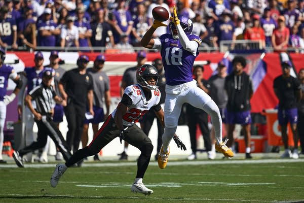 Vikings rule out Justin Jefferson vs. Dolphins with sprained ankle