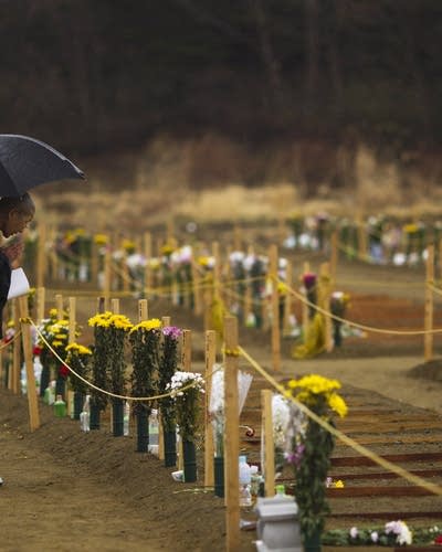 Debris, challenges pile up in Japan 1 month later | MPR News