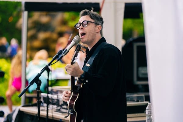 jeremy messersmith performed at The Current’s Happy Hour at Surly Brewing Co. in Minneapolis on Thursday, Aug. 14.
