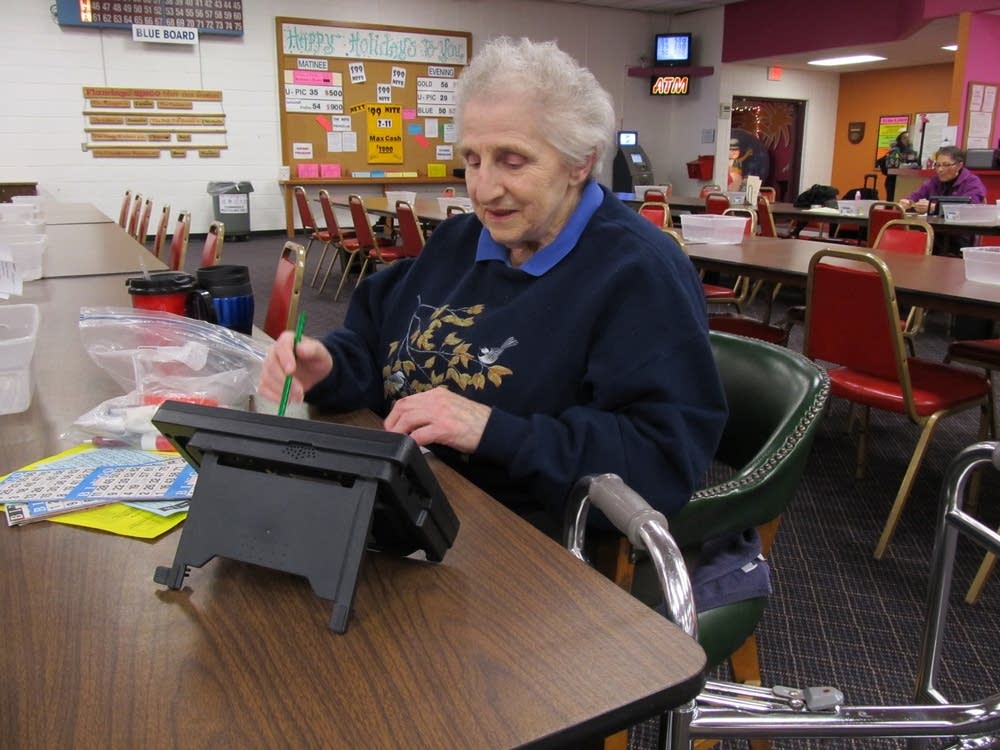 Retired Flamingo Bingo caller Joyce Fortier