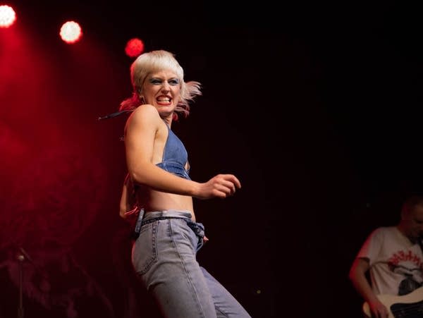 Amyl and the Sniffers performed at First Avenue in Minneapolis on Thursday, September 29, 2022.