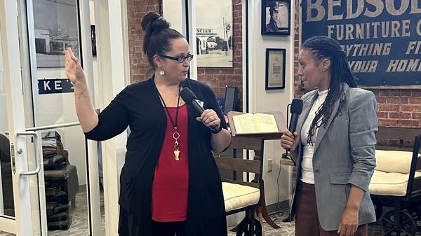 Nichole Stinson is director of the Thomasville Public Library, which also doubles as a career readiness center for the town.