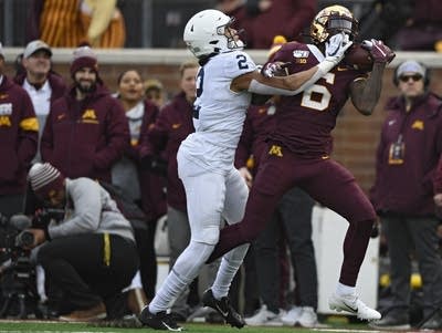 Minnesota Gophers wide receiver Tyler Johnson