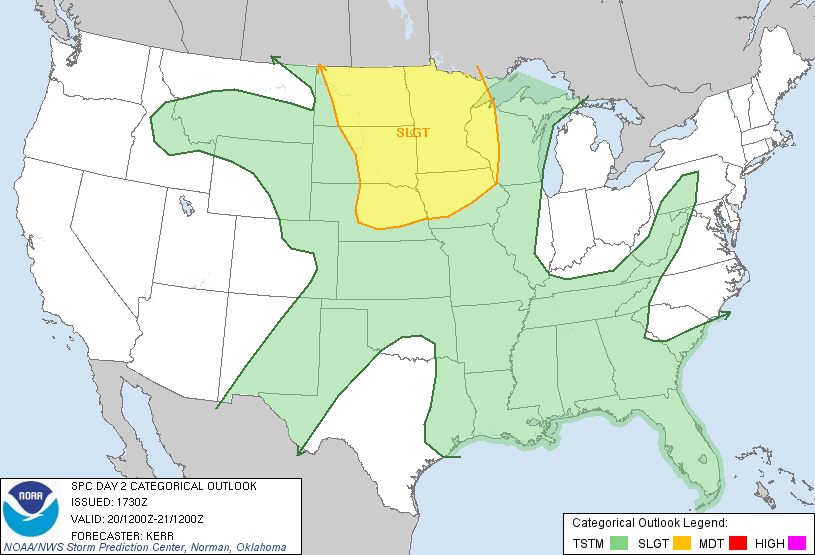 June 19 day 2 severe outlook