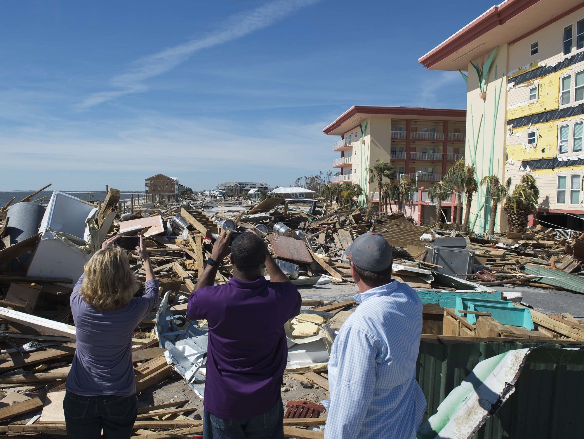 Hurricane Michael damage