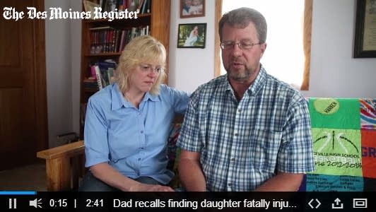 Little punishment in Iowa when distracted drivers kill cyclists