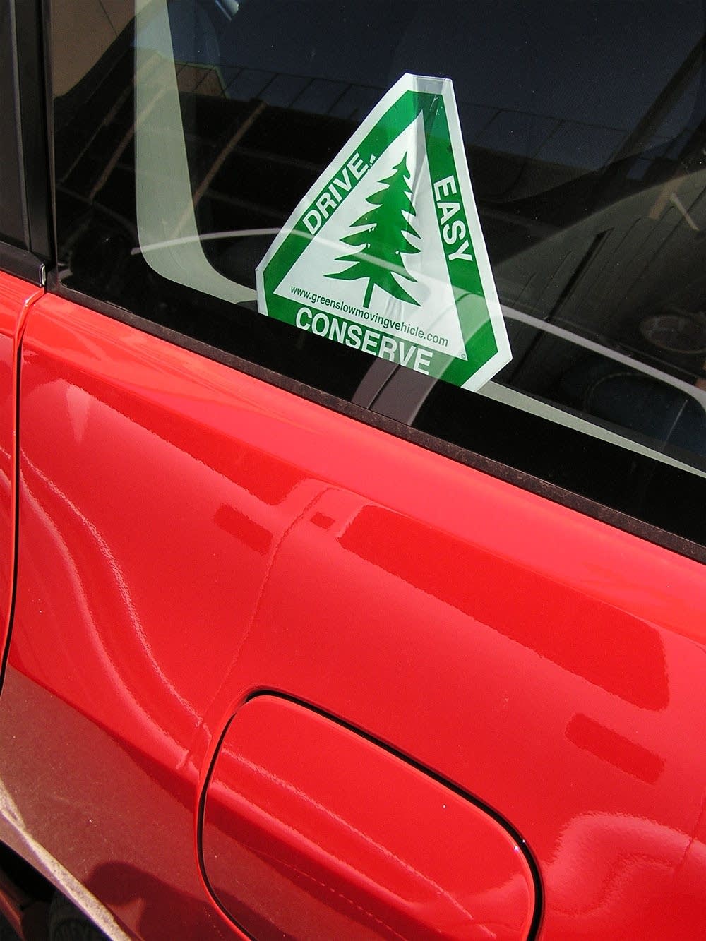 'Drive easy' decal