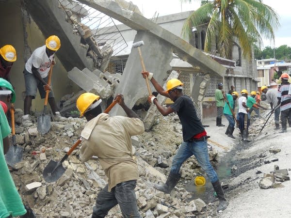 Haitian workers