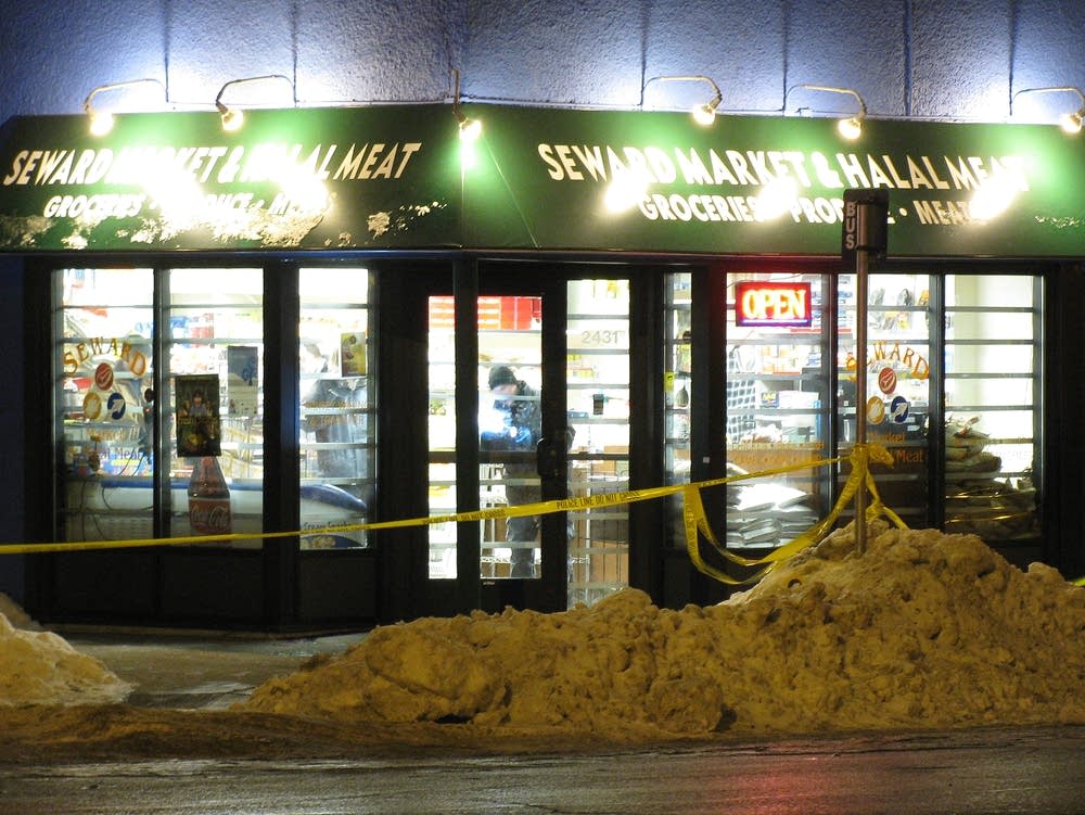 Investigators at scene of triple slaying