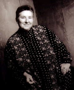 Joan Drury's author photo from the early 1990s.