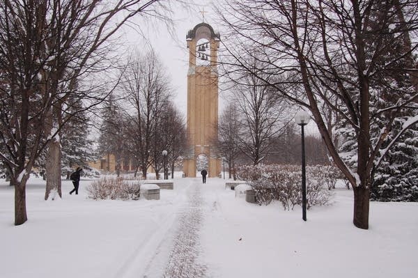 Snow in Moorhead