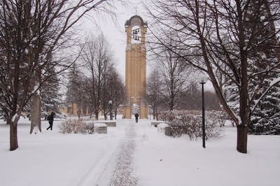 Snow in Moorhead