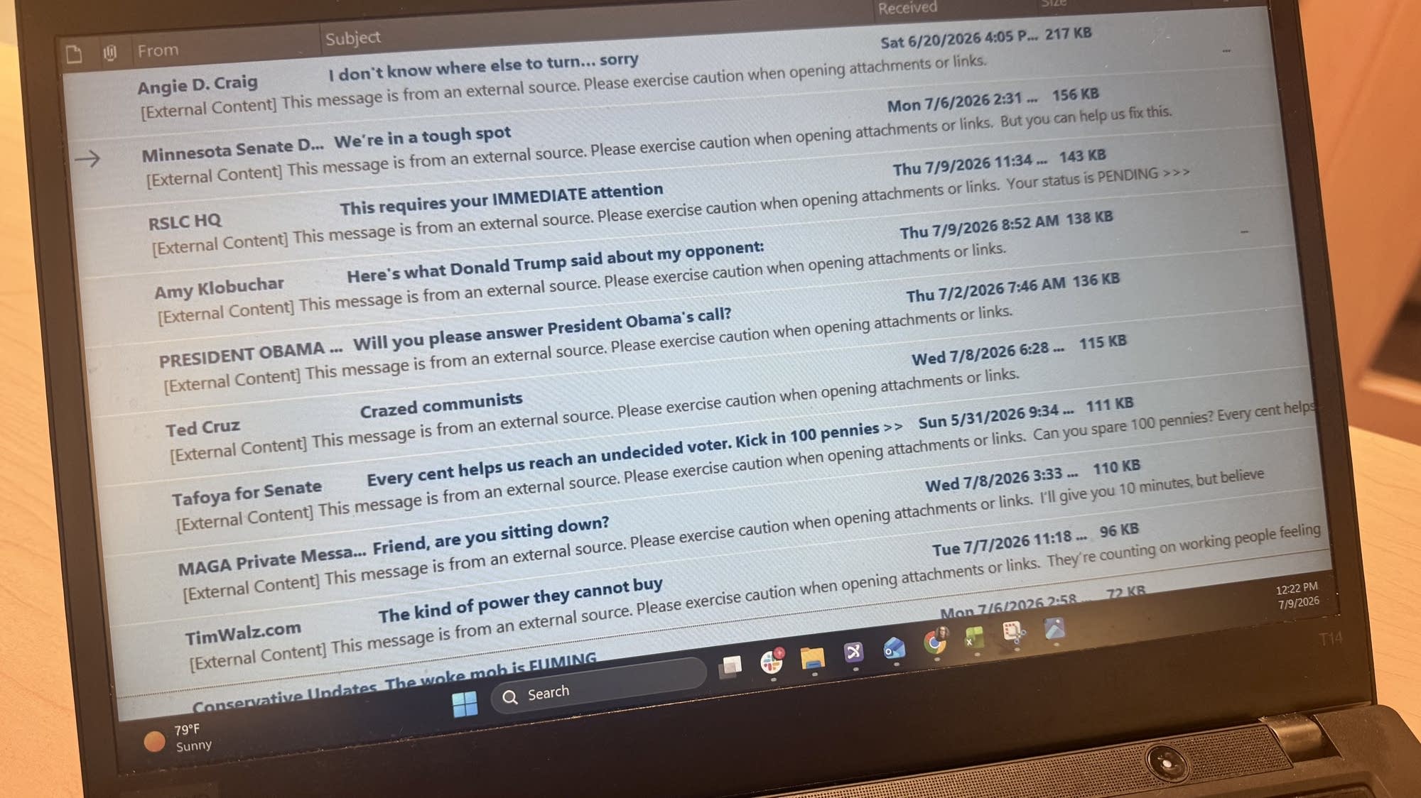 ‘Action required,' ‘Leadership chose, YOU': The recipe behind fundraising emails that can spread like weeds