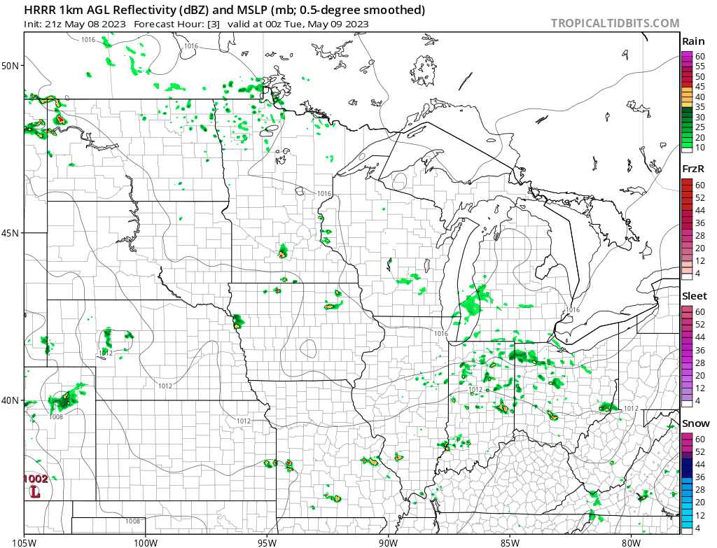 NOAA HRRR model