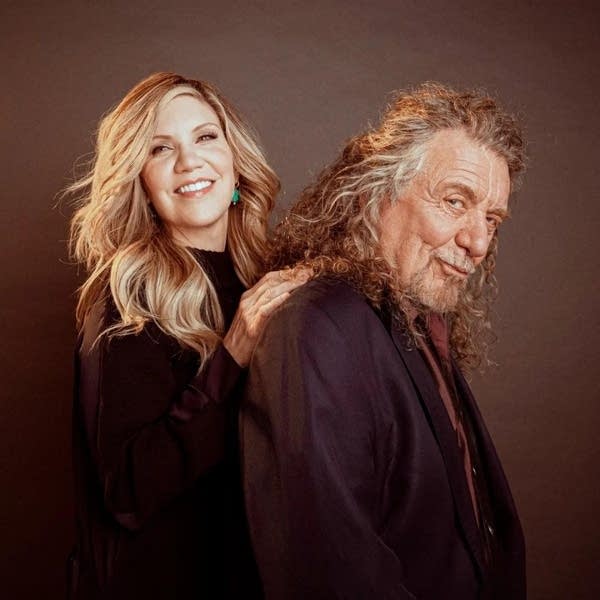 Robert Plant and Alison Krauss at Mystic Lake Amphitheater on June 7, 2024.