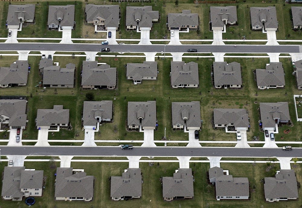 A new housing subdivision outside of Orl