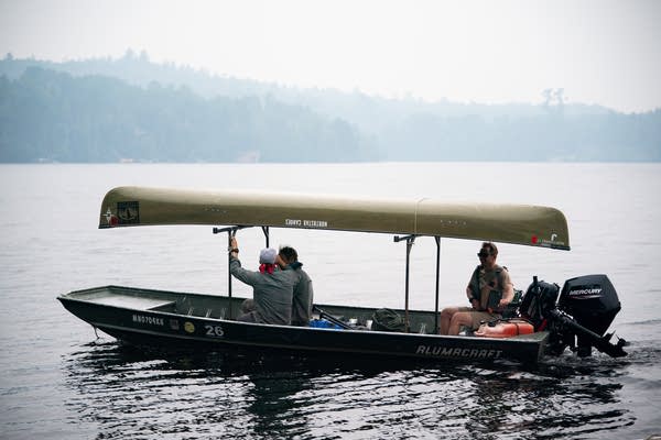 A tow boat driver