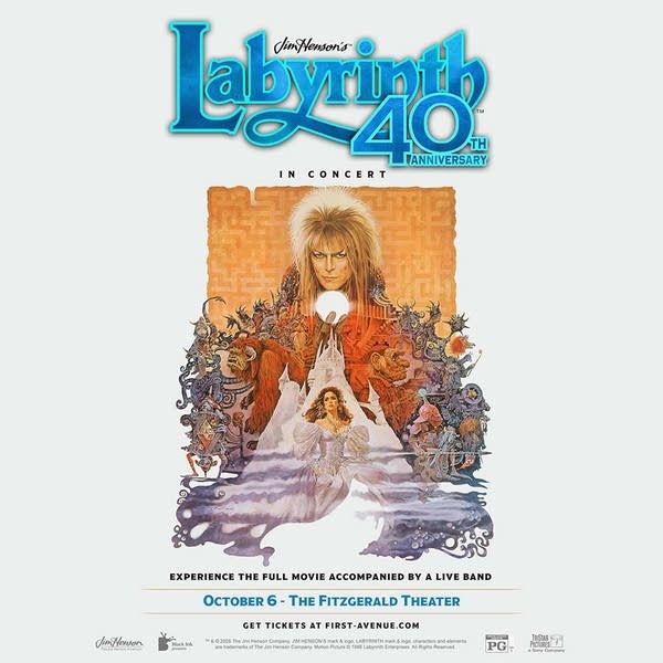 Jim Henson’s Labyrinth: In Concert 40th Anniversary Tour Admat