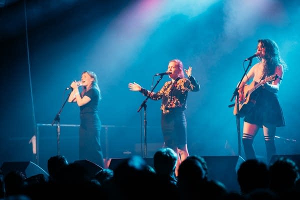 Portland, Ore., trio Joseph performing at The Current's 12th Birthday Party at First Avenue.