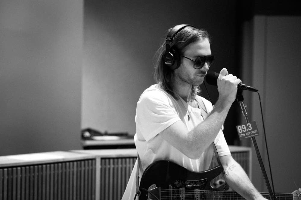 Frankie Teardrop performs in The Current's studio