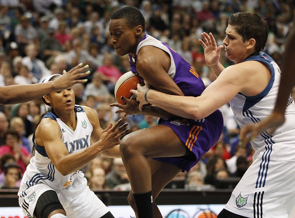 Charde Houston, Maya Moore, Janel McCarville