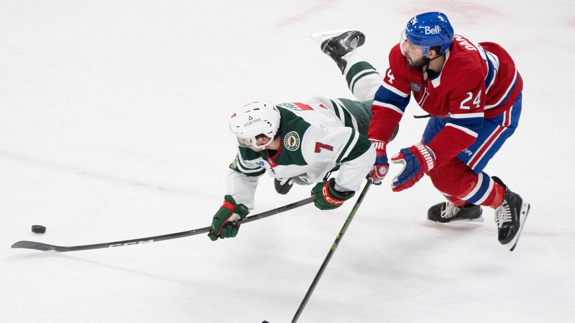 Minnesota Wild lose to the Montreal Canadiens 4-3