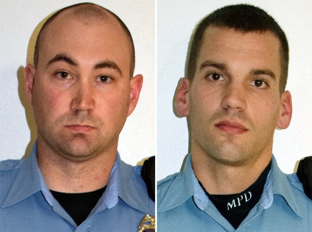 Officers Mark Ringgenberg and Dustin Schwarze
