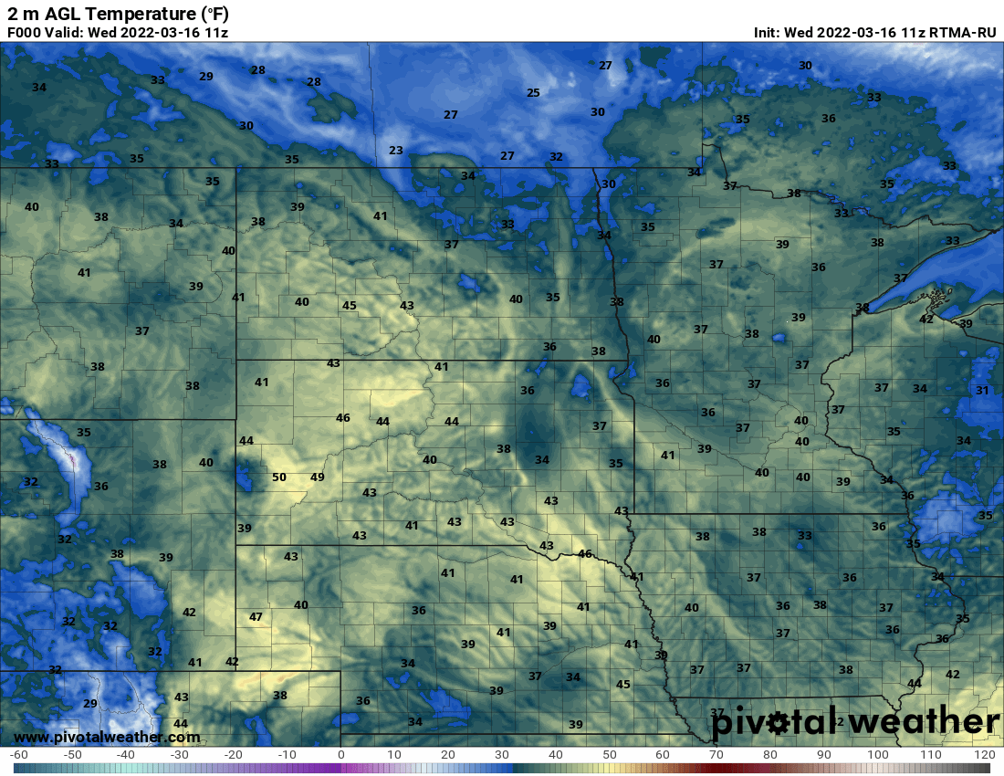 Another mild day Wednesday; cooler Thursday