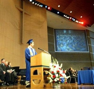 Is a high school graduation in a Wisconsin church unconstitutional?