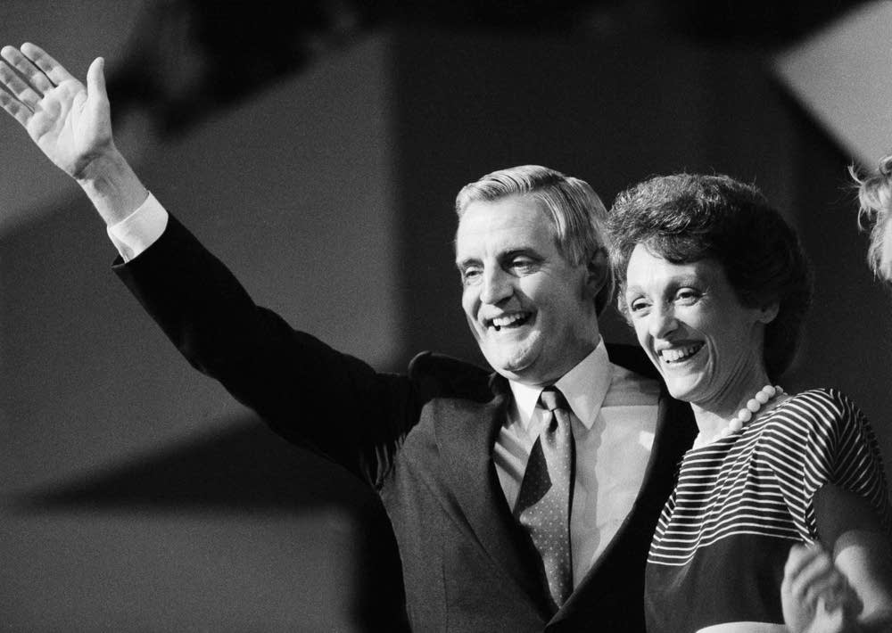 Walter, Joan Mondale in 1984