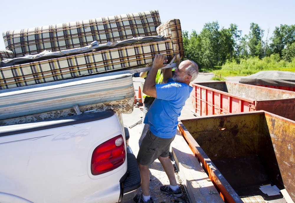 NE Minn. now dealing with a flood of trash Minnesota Public Radio News