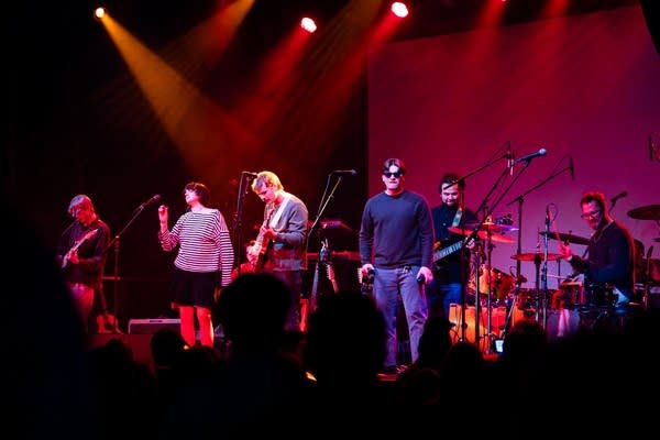 Chutes performed at First Avenue on Saturday, January 11 with Ber.